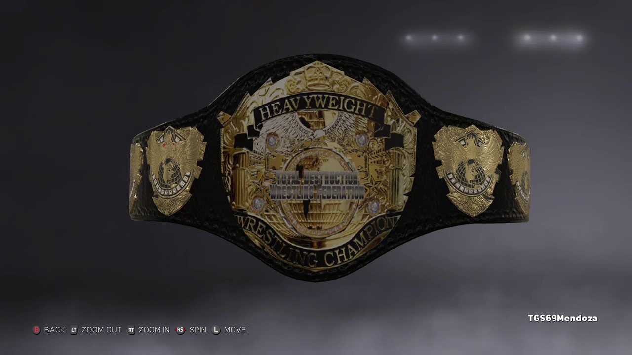 WWE 2K17 TDWF CHAMPIONSHIP - YouTube