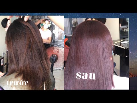NHUỘM CÂN BẰNG MÀU : CÀ PHÊ , TRÊN NỀN TÓC 3 KHÚC , CHỈ MỘT BÁT MÀU , kythuatlamtoc | Foci