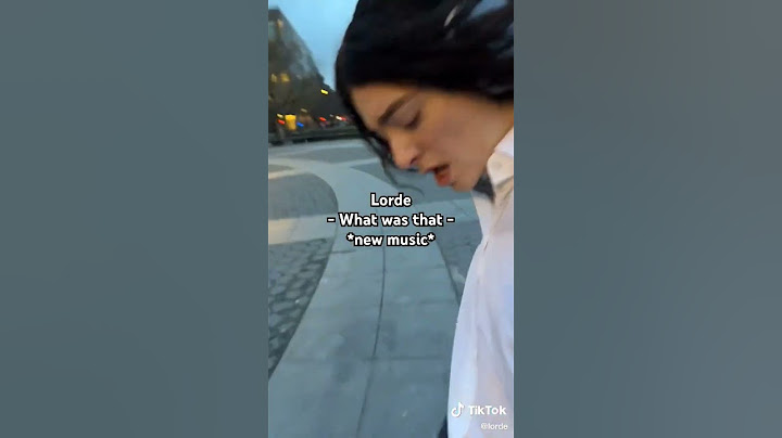 👀 LORDE - WHAT WAS THAT *new music* !! 😳