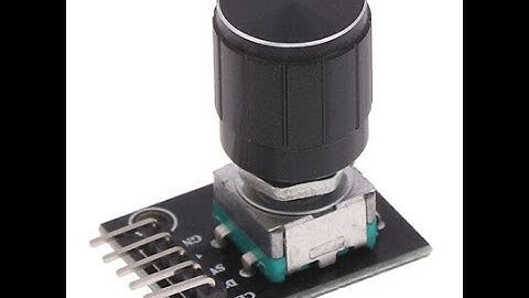 Датчик угла поворота (энкодер) KY-040