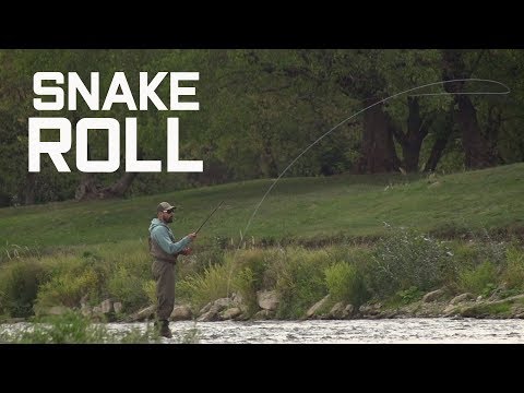 How To Make A SNAKE ROLL CAST? | FLY FISHING SCHOOL
