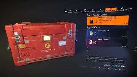 Explorers Apparel Event Cache Keys: How To Get| The Division 2