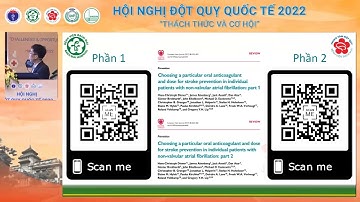Hội nghị đột quỵ quốc tế 2022 - Tái khởi động chống đông sau đột quỵ thiếu máu não: Khi nào và ntn?