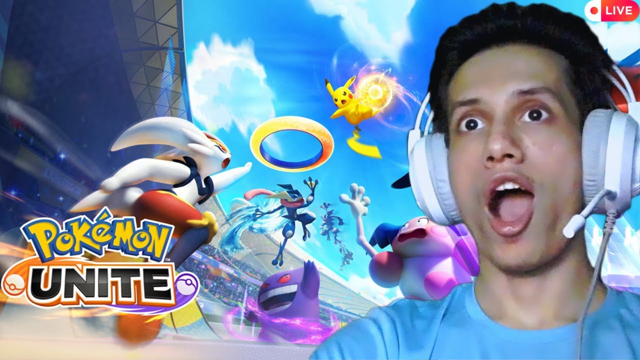 🔴LIVE - Let's Play a bit of Pokemon Unite Today | Solo Queue Devil is ...