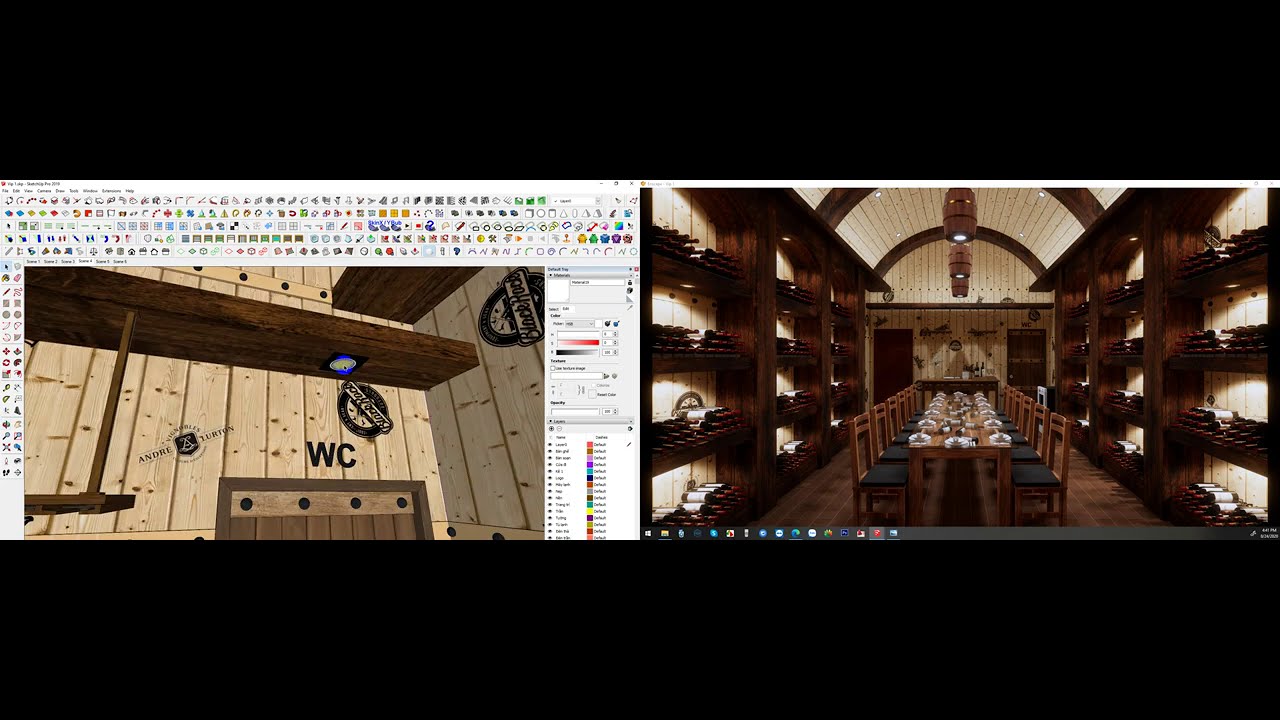 Setting Render N i Th t V i Enscape By Sang YouTube Setting render n i th t v i enscape by sang youtube