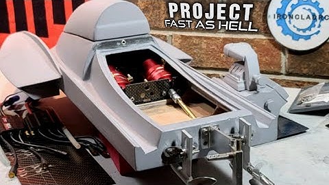 Pt2 Twin Motor Rc Drag Boat Build - Motor & Drive Line Installation - Dual Motor Hydroplane