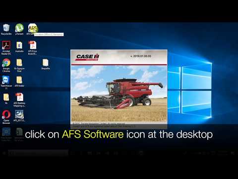 AFS Software  installation. AFS Software. Video#1. Australia.