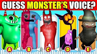 Impossible Guess the MONSTERS VOICE | GARTEN OF BANBAN Chapter 6 & Billie Bust Up | FANTOCCIO