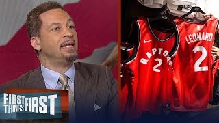 Broussard and Gottlieb on Kawhi Leonard's chance to dominate the East | NBA | FIRST THINGS FIRST