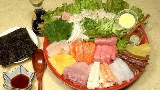 How to Make Temaki Sushi / Temakizushi Recipe (Delicious HandRolled Sushi) | Cooking with Dog