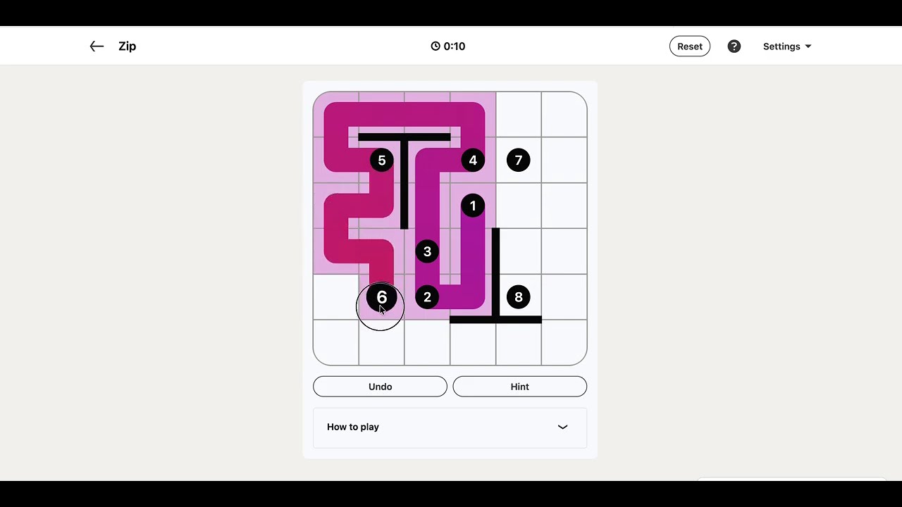 LinkedIn Zip Answer Today | 07 July 2026 - Puzzle #477