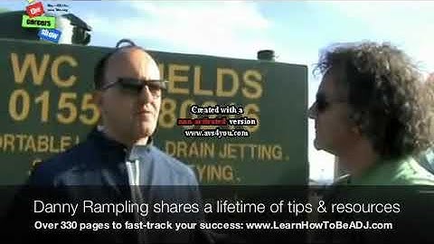 Danny Rampling Interview Pt 2: Learn How To Be A DJ