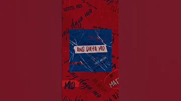 @mattyy7912 ‘s second single “Ang Daya Mo” is coming out on Friday!#Angdayamo #opm #originalsong