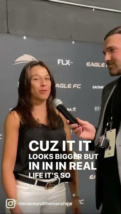 DMs, foot pic sales & 🍆 pic etiquette with Joanna Jedrzejczyk #ufc275 #shorts