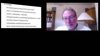 Lecture 3: William Greenway on Heidegger and Hermeneutics