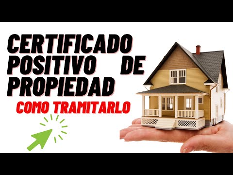 Video: Cómo Emitir Un Certificado De Propiedad