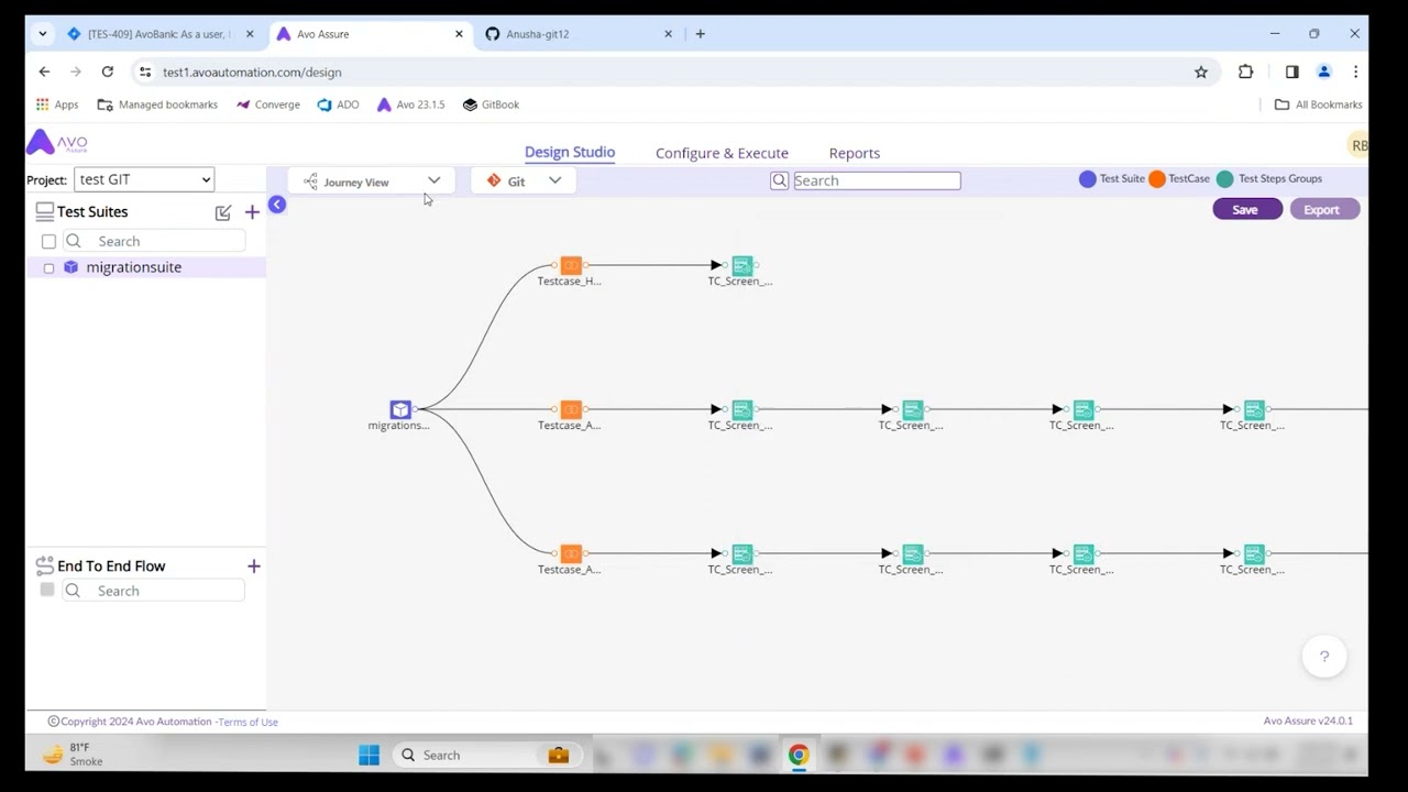 Journey & Folder Views of Mindmap in Avo Assure v0 1
