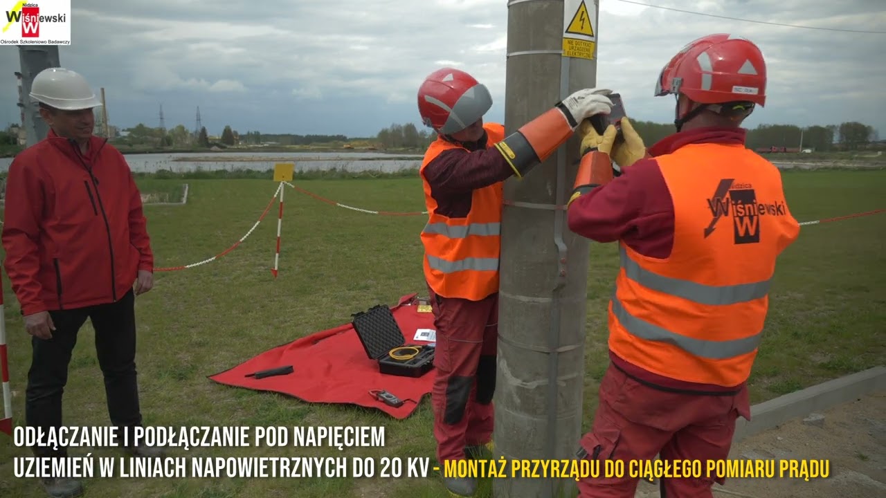 Szkolenie ppn odłączania i podłączania uziemień w liniach napowietrznych do 20 kV