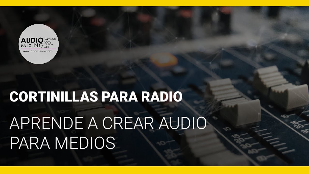 Cortinillas - Sonidos Radio - YouTube