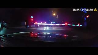Piscataway police officer rescue driver before his car is crushed by freight train