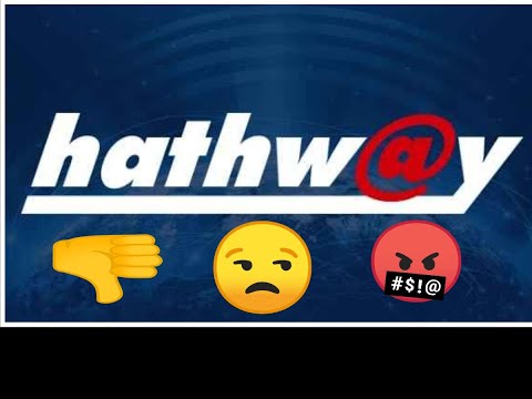 Hathway bad service first time Installation new connection customer service latest