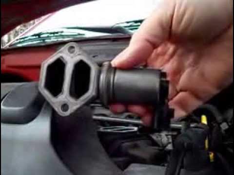 EASY! Ford Escape + others V6 Idle Air Control Valve Replace Repair