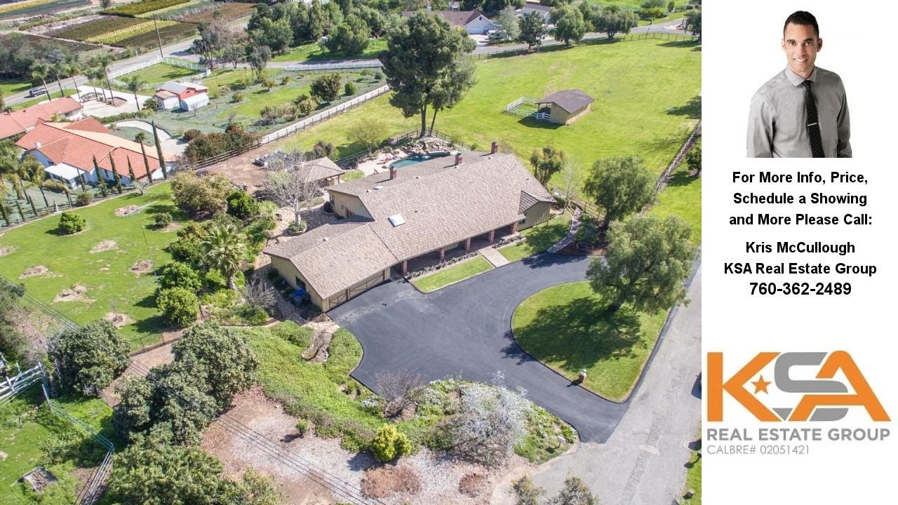 1916 Green Vista Ln, Fallbrook, California Presented by Kris McCullough.