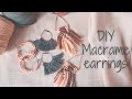 DIY Macrame Earrings | Make your own Easy Macrame earrings