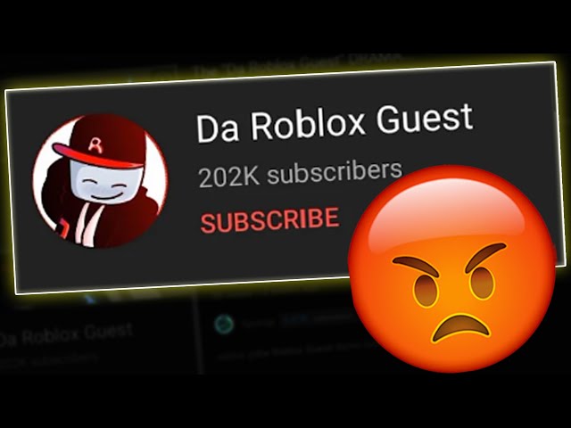 The Da Roblox Guest DRAMA 