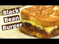 Perfect Texture & Flavor Black Bean Burger | Rockin Robin Cooks