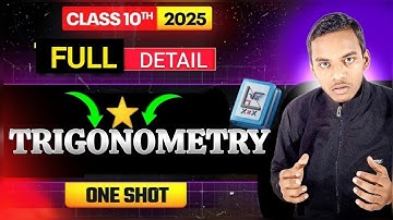 TRIGONOMETRY in 1 Shot: FULL CHAPTER (Theory+PYQs) ||Class 10th Boards @Lakshya_Board_2.0-hr4er