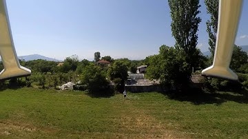 Syma X8 with Xiaomi Yi attached