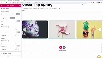 How to create image carousel using HappyAddons for Elementor