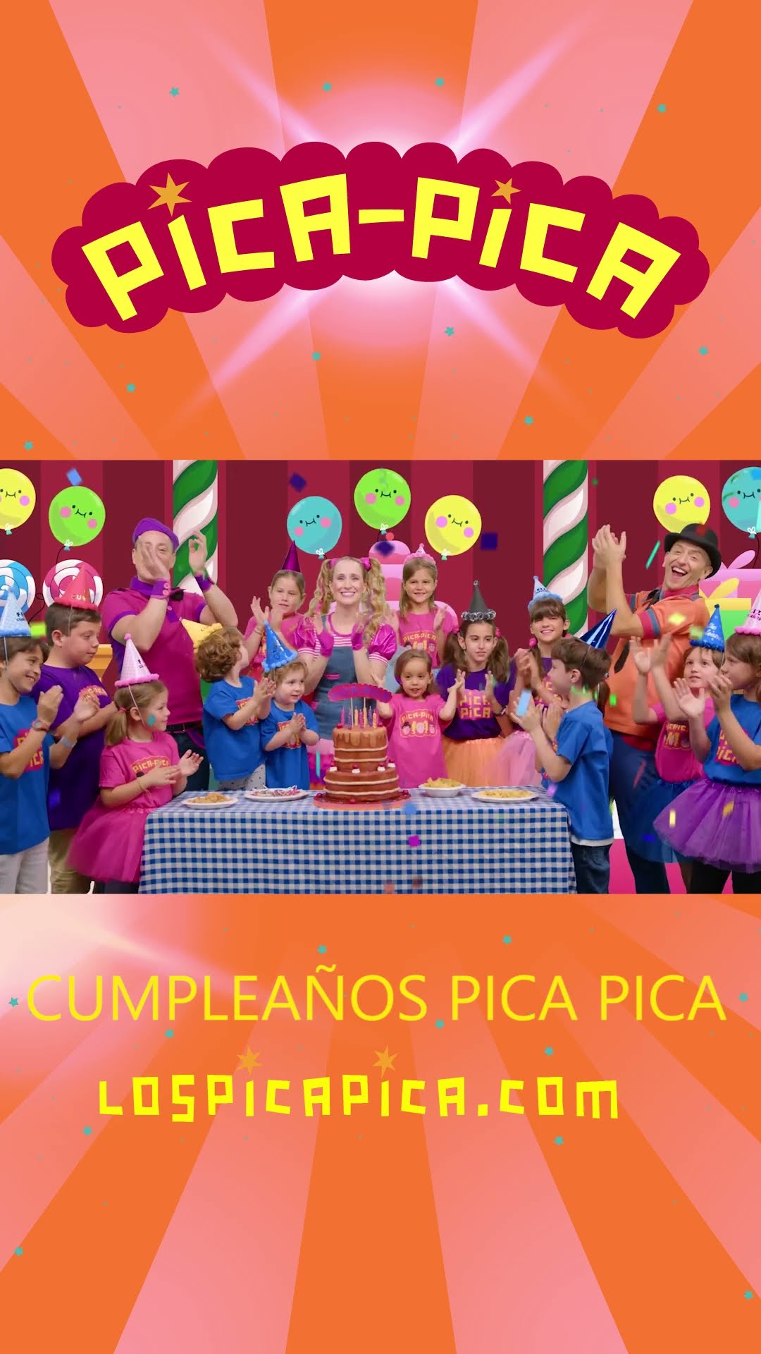 Pica-Pica - Cumpleaños #picapica #cancionesinfantiles #musicainfantil