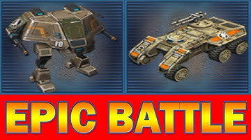 Steel Talons Wolverine vs GDI APC - Awesome Comeback