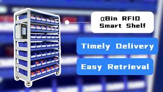 KUNTON’s αBin Smart RFID Shelf : Unlock the future of fastener management