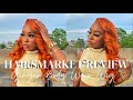GINGER BODY WAVE LACE FRONTAL WIG REVIEW 🍊| ft. Hairsmarket