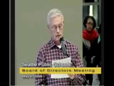 Ted Nutting May 6, 2009 Seattle School Bd Testimony