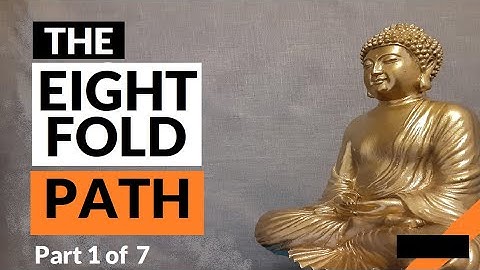 Right View, and the Eight Fold Path