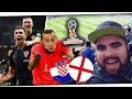 KROATIEN schafft das WUNDER! STADION RASTET aus! Live Reaction Kroatien - England 2:1 WM 2018 PMTV