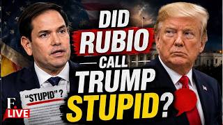 Marco Rubio in India LIVE: Did Rubio Unknowingly Call Trump Stupid After ‘Hellhole’ Comment?