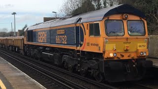 (HD) Class 66 engineers trains around Kent 08/02/20