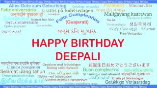 Deepali   Languages Idiomas - Happy Birthday