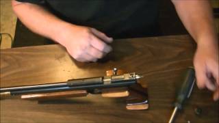 How to change the Crosman 2240 and 1377 Hammer spring