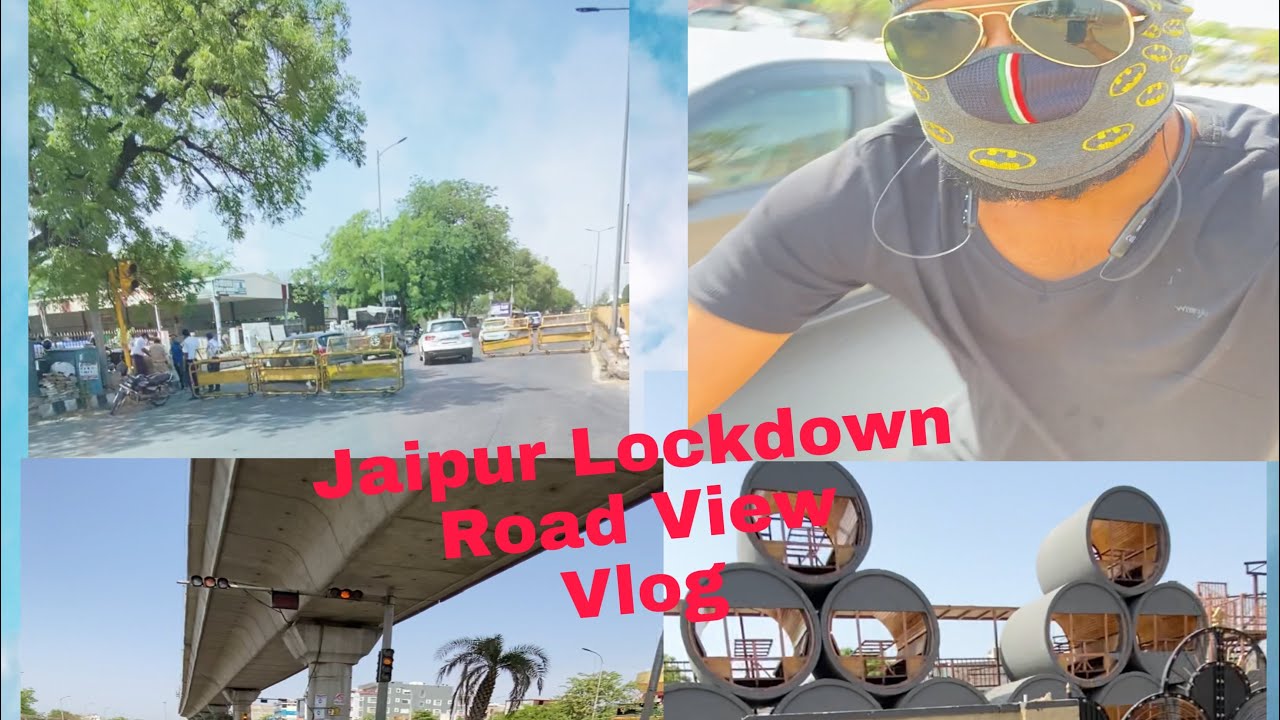 Lockdown Road View || Pink City Jaipur || Vlogs