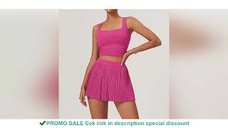 2PCS Yoga Set Gym Set Women Tracksuit Bra Sports Short Skirt Workout Sportswear Running Clothing Gym