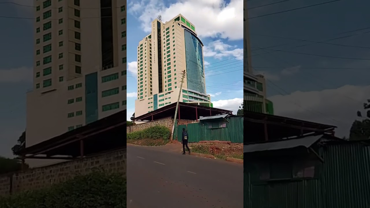 The tallest building in Eldoret city, Kenya 🇰🇪🇰🇪🇰🇪
