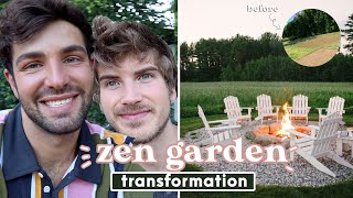 Cozy Outdoor Firepit + Zen Garden DIY! | UNMESS (My Ex) EP 6