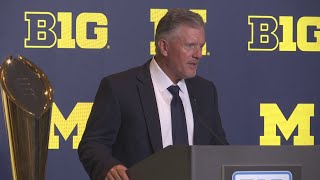 UM head coach speaks at Big Ten Football Media Days
