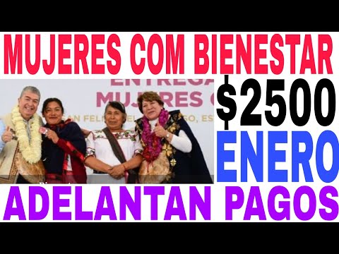 🎉ADELANTAN $5000 MUJERES CON BIENESTAR 18-64 EDAD PAGO POR LETRA ENERO 2024.🙏 ¿Cuándo será el segundo pago de Mujeres con Bienestar 2024?